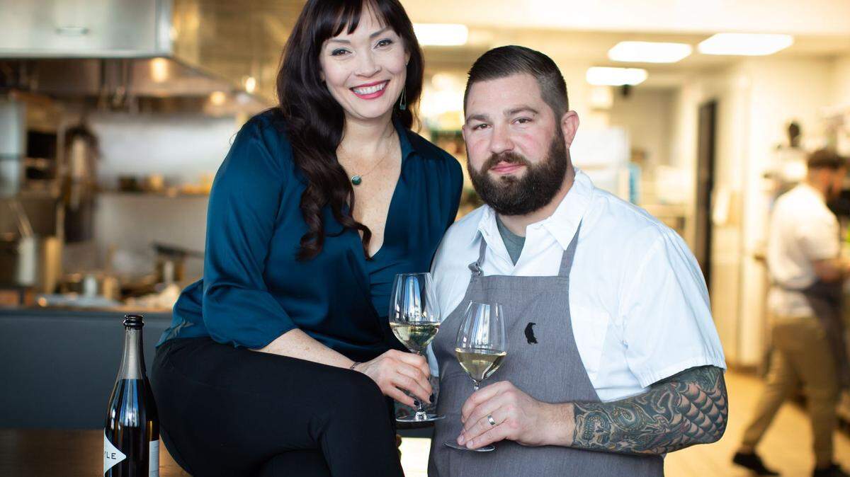 Christina and Michael Corvino of Corvino Supper Club & Tasting Room.