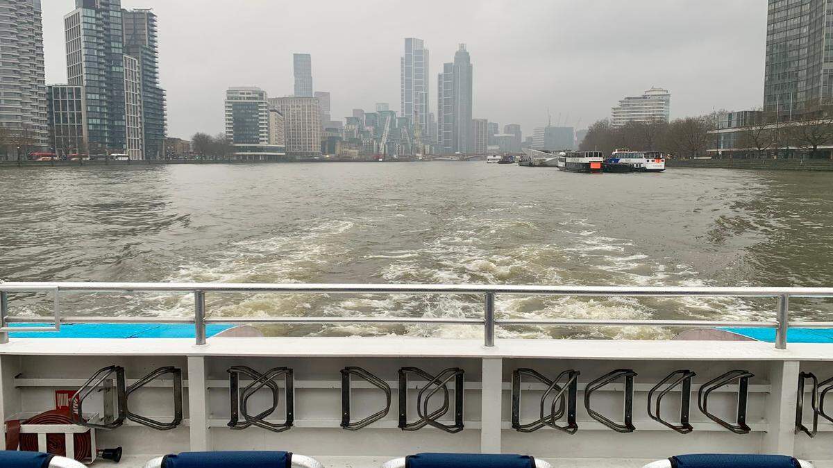 Sherry Kuehl and her husband got on an “Uber boat” in London to bypass several weekend protest parades and scheduled tube shutdowns.
