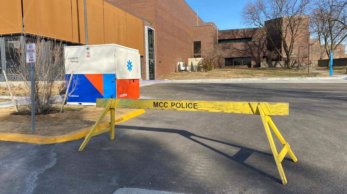 The COVID-19 testing location run by Curative at Metropolitan Community College Penn Valley was closed Friday. All four Curative testing sites in Kansas City are closed Friday after a delay in shipping led to testing kits not arriving to the city.