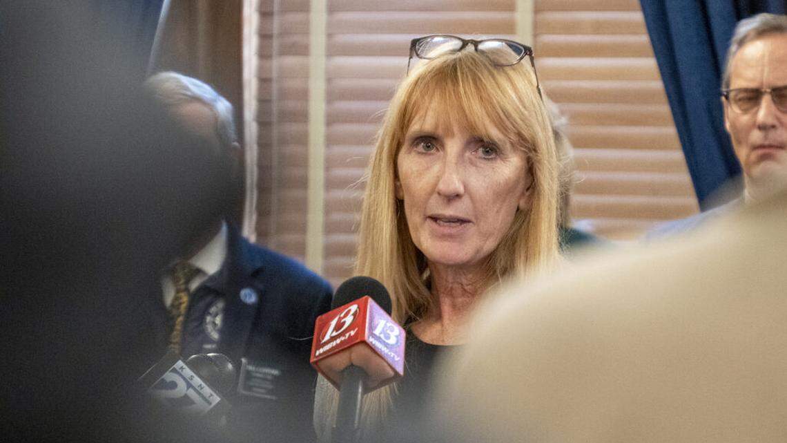 Lesa Patterson-Kinsey says a change in state law would allow survivors to hold abusers accountable