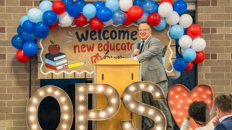 Olathe leader is Kansas Superintendent of the Year. They just closed 6 schools