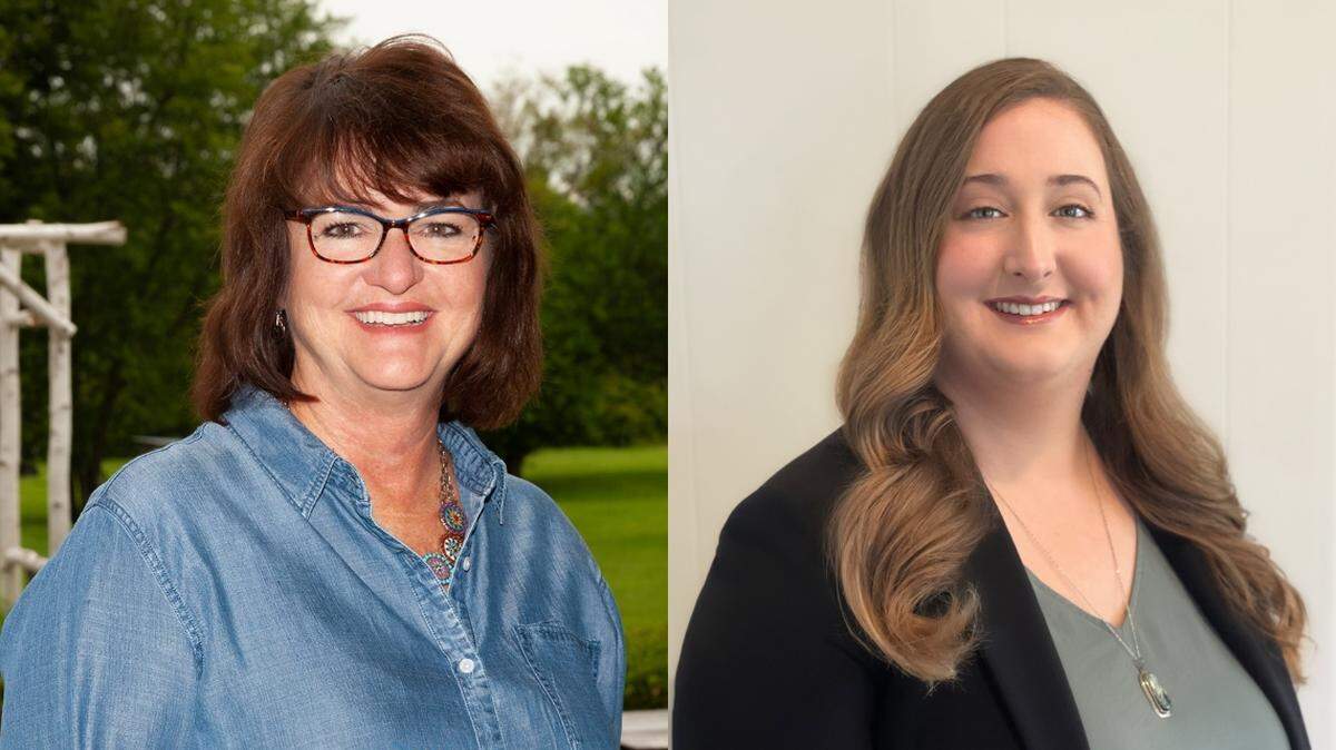 Shawnee City Councilwoman Tammy Thomas, left, is running for reelection against newcomer Sierra Whitted.