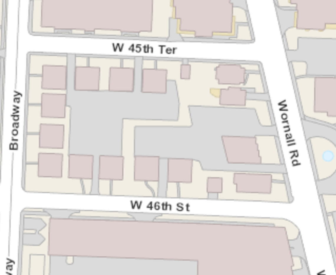 A 280-unit apartment complex is being proposed just north of the Country Club Plaza taking up the block between W. 45th Terrace and W. 46th St., Broadway Blvd. and Wornall Road.