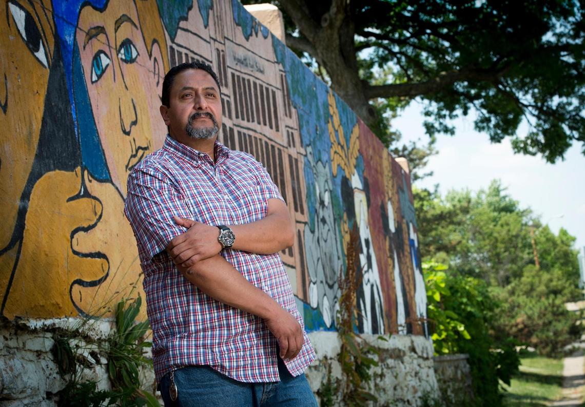 Edgar Galicia, executive director of Central Avenue Betterment Association in Kansas City, Kansas, has seen programs canceled and funds dry up since the coronavirus pandemic hit the metro area.
