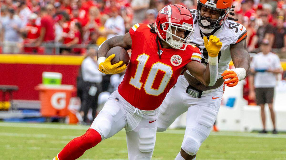 Photo of Chiefs running back Isiah Pacheco