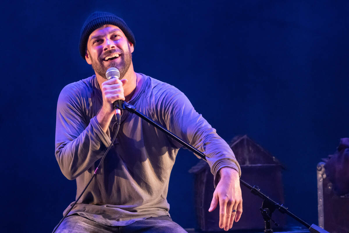 Kyle Hatley reimagines the classic monster tale in Kansas City Repertory Theatre’s “Frankenstein: A Ghost Story.”