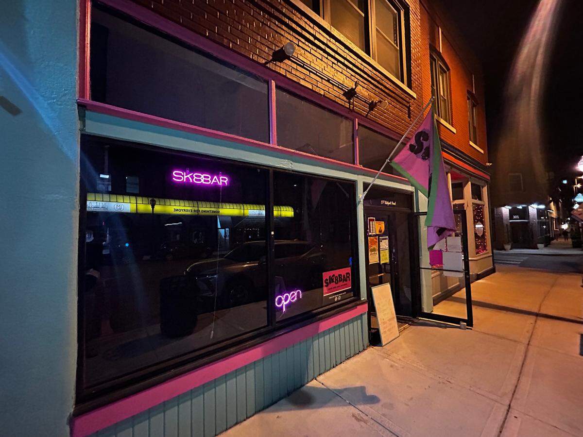 Sk8bar is now open at 209 Westport Road.