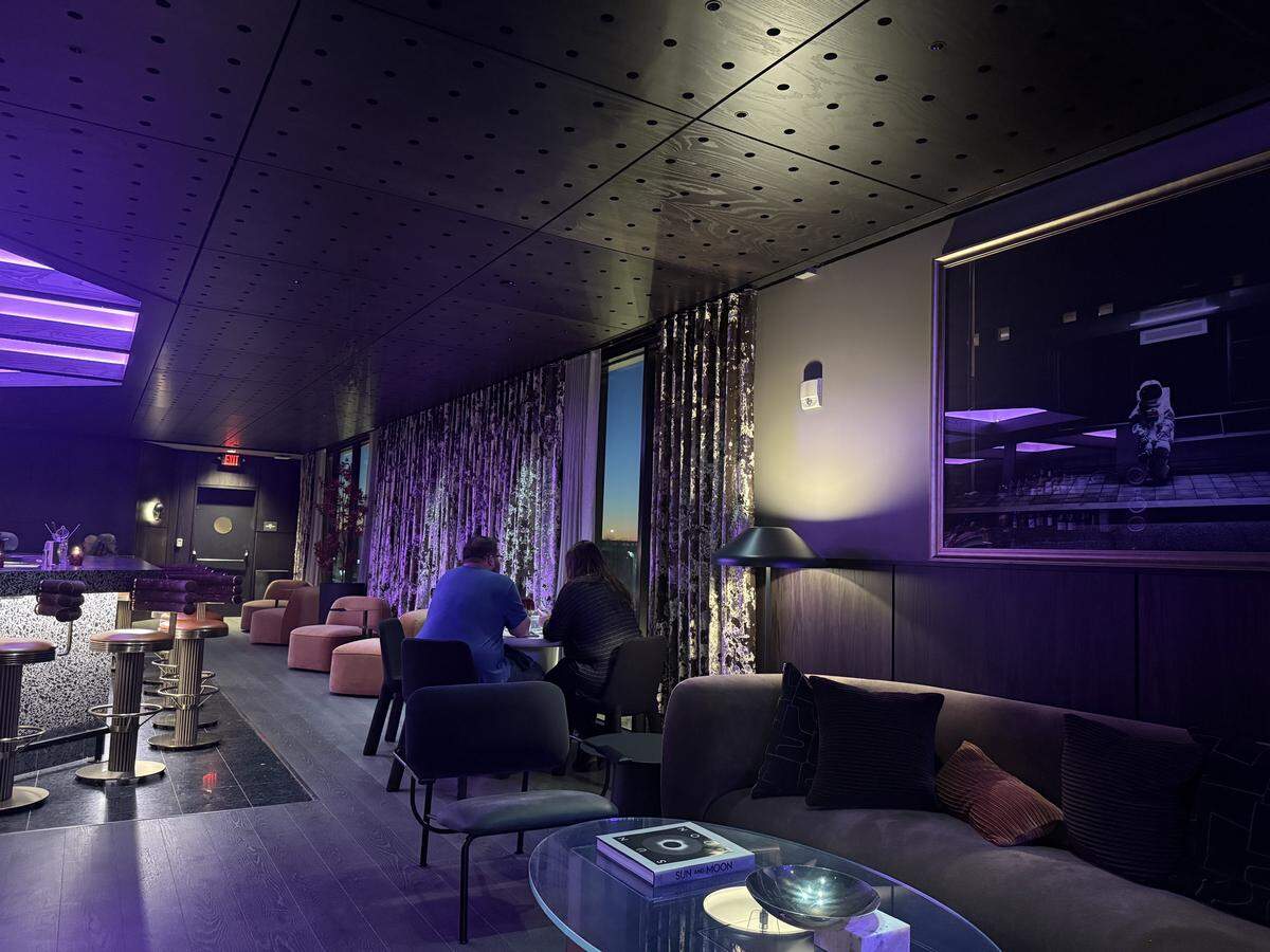 Moonstone serves cocktails, appetizers and more in an upscale space.