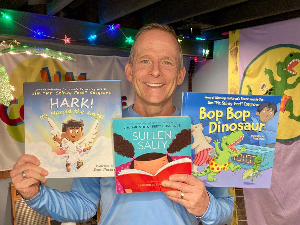 Jim Cosgrove has written three children’s books that have been released in the past four months.