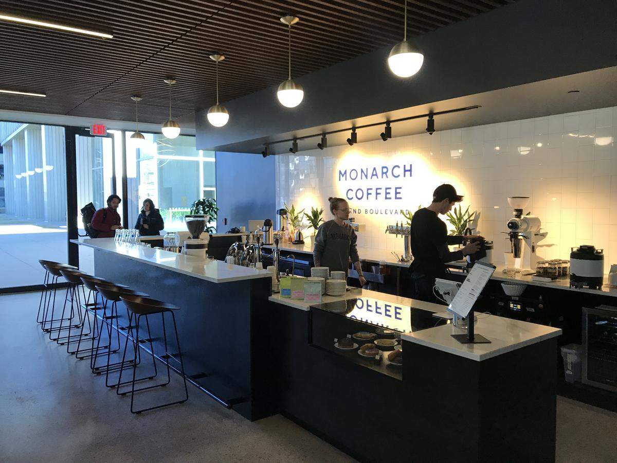 Midtown’s Monarch Coffee has opened a second location near the Crossroads.