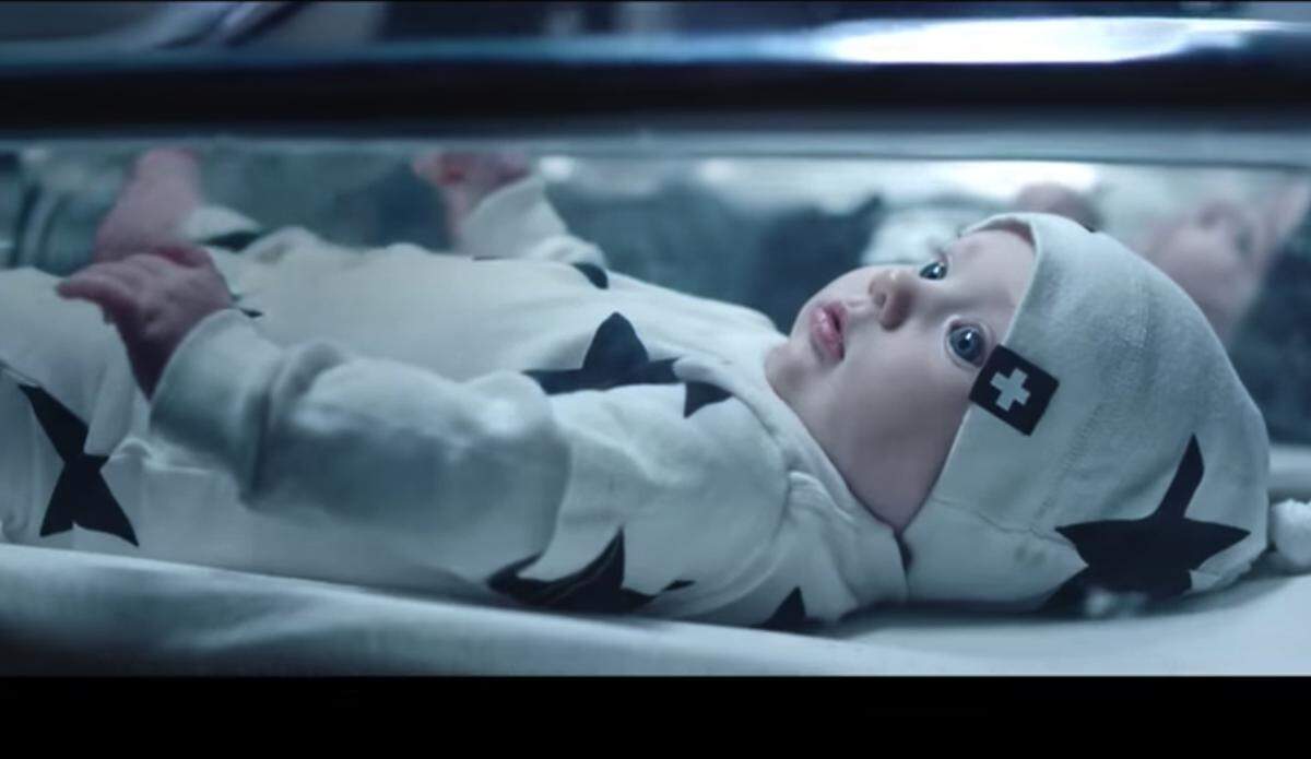 Celinununu baby onesie.