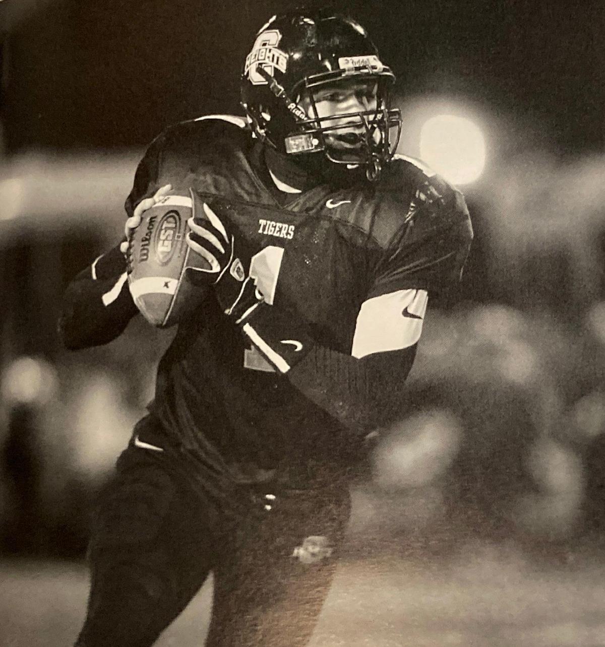 Travis Kelce played quarterback at Heights High School. He didn’t become a tight end until college.