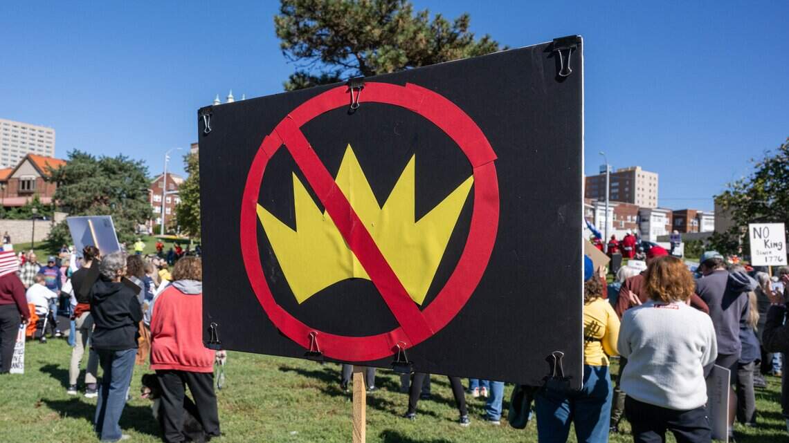 See how people showed up for No Kings rally in Kansas City and around the metro