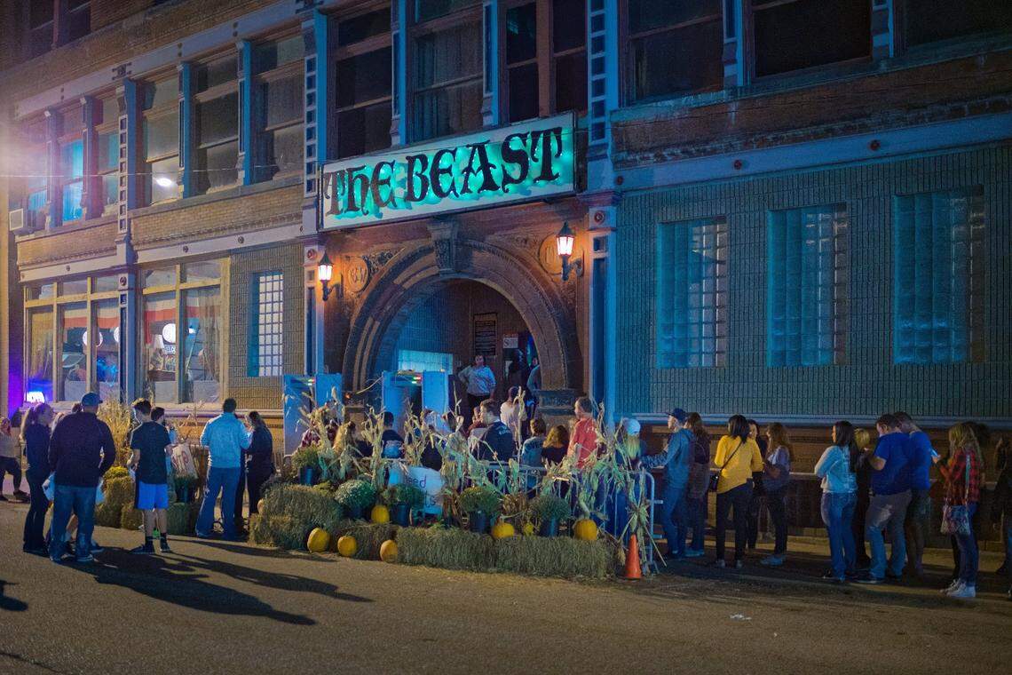 The Beast haunted house in the West Bottoms will operate through Nov. 7.