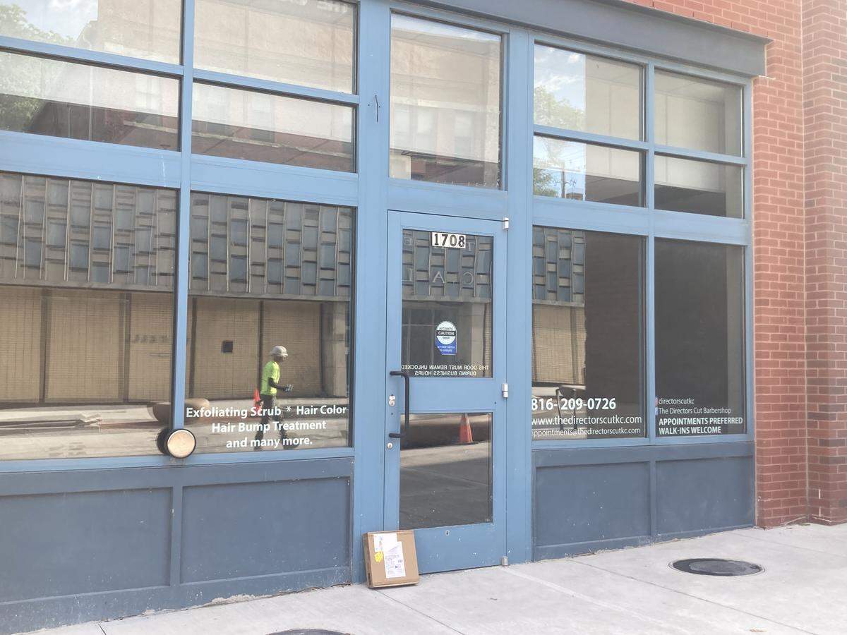 An empty storefront at 1708 East 18th St. is to become Grind, a coffee shop, as part of Kansas City’s “Opens Doors!” program.
