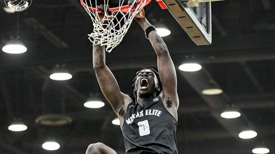Among those competing at the four-day Nike EYBL event in Kansas City is MOKAN Basketball’s Omaha Biliew (pictured) and John Bol. The showcase at Hy-Vee Arena has attracted some of the top college recruiting targets in the nation.