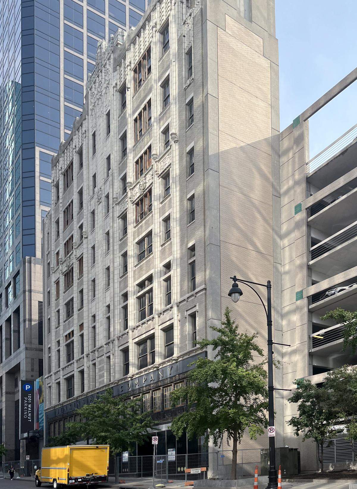 This what the facade of 1214 Walnut St. looks like today.