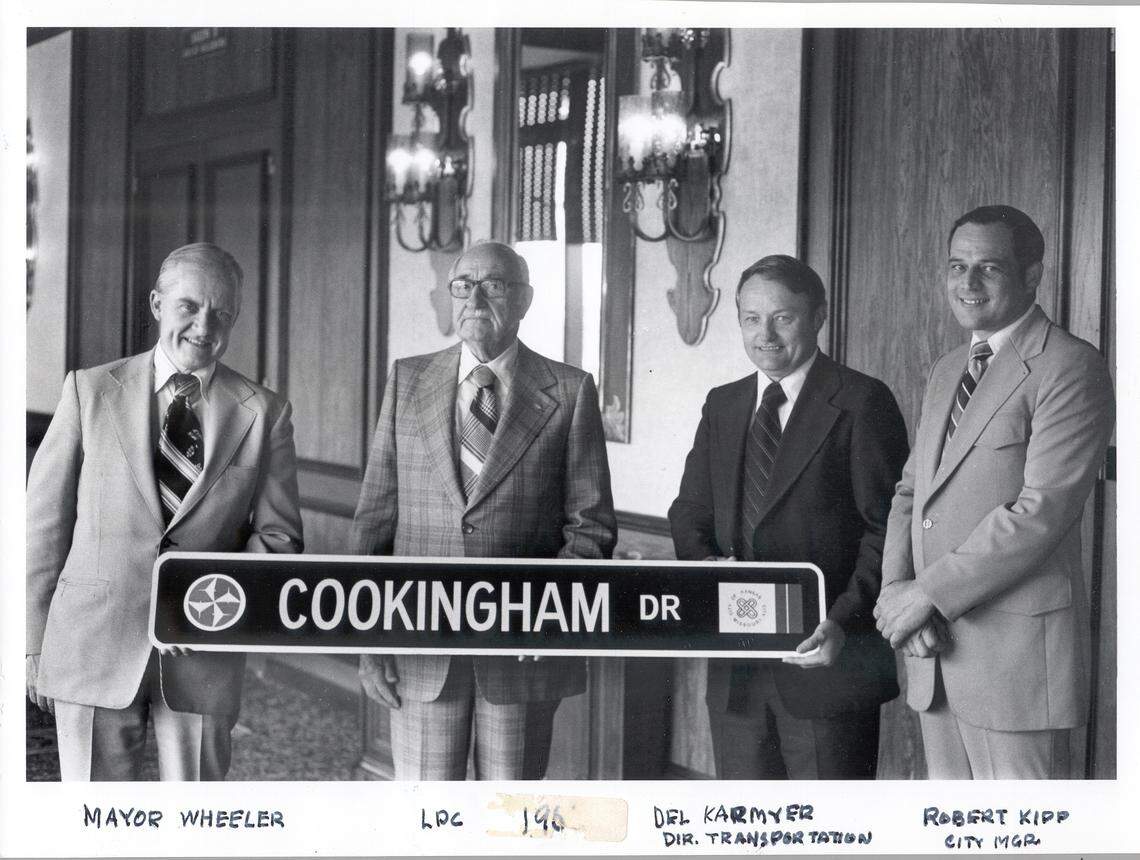 In 1977, the throughfare passing through the Kansas City International Airport was renamed Cookingham Drive to honor the legendary city manager’s contributions to Kansas City.