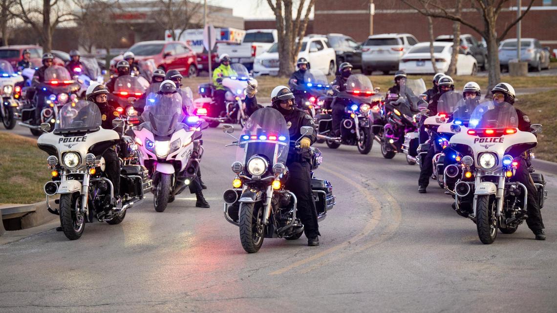 ‘We are a broken family.’ Independence police mourn officer & worker killed in shooting