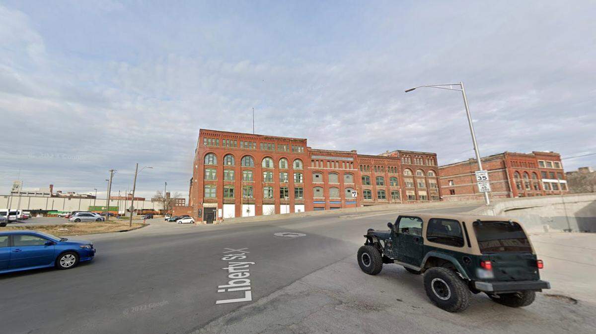 A motorcyclist suffered critical injuries in a crash in the West Bottoms early Friday morning, Kansas City police said. This Google Maps image shows the area in December 2023.