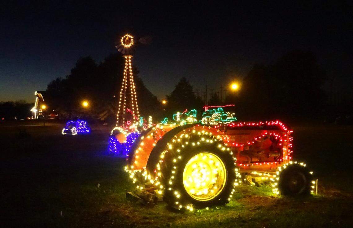 Santa’s Express in Lights will run Dec. 4-5 and 11-12 at the National Agricultural Center & Hall of Fame.