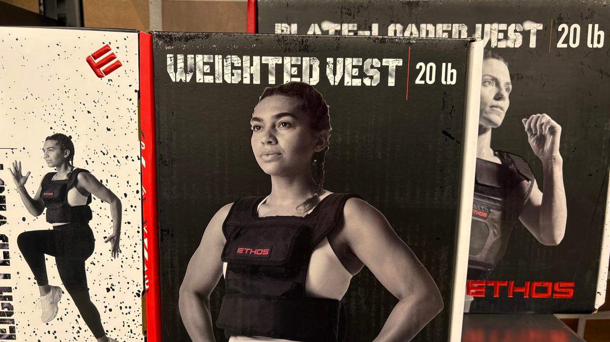 Sherry Kuehl would argue to the untrained eye (ahhh, hers), a weighted vest looks like a bulletproof vest.