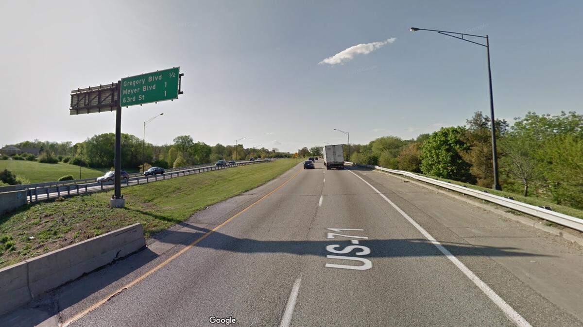 OnStar lead police to fatal crash in Kansas City. The crash occurred about 3:30 a.m. along Bruce R. Watkins Parkway near 75th Street. The car was found down an embankment in a thick treeline.  This Google Maps Street View of the area is from May.