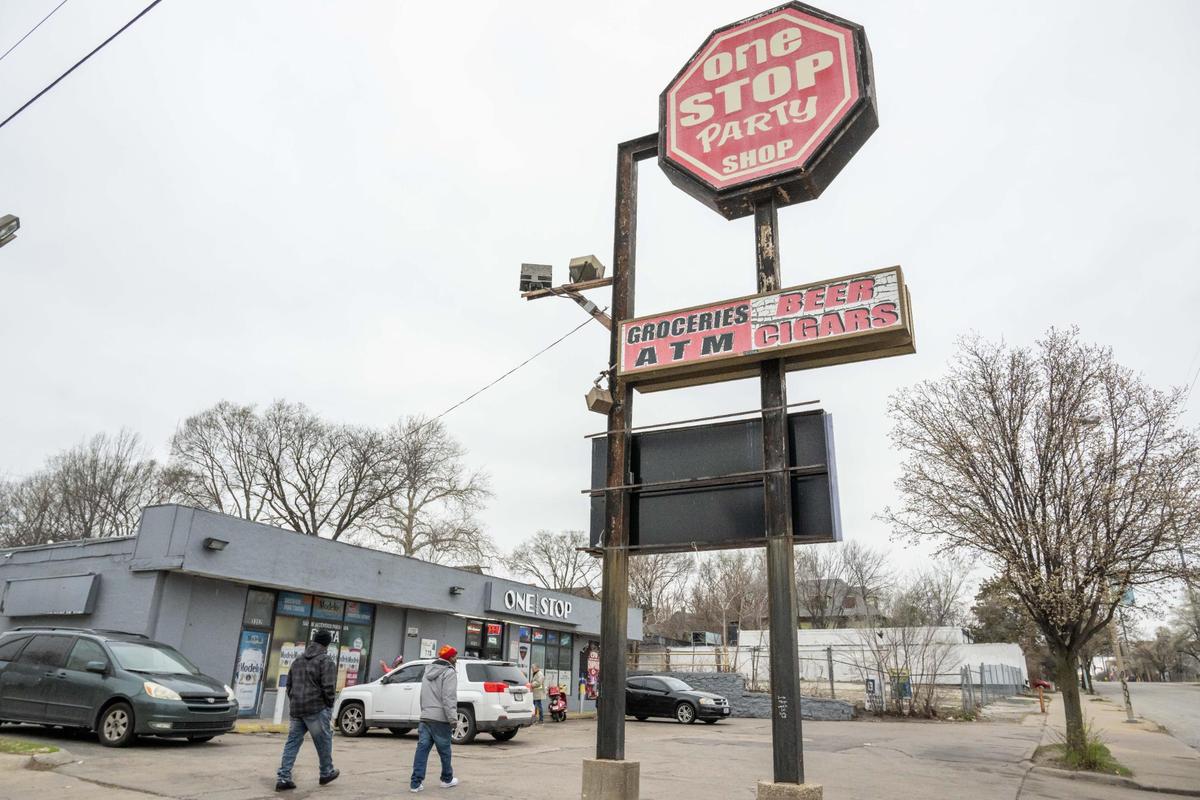 One Stop Liquor at 3350 Troost Ave.