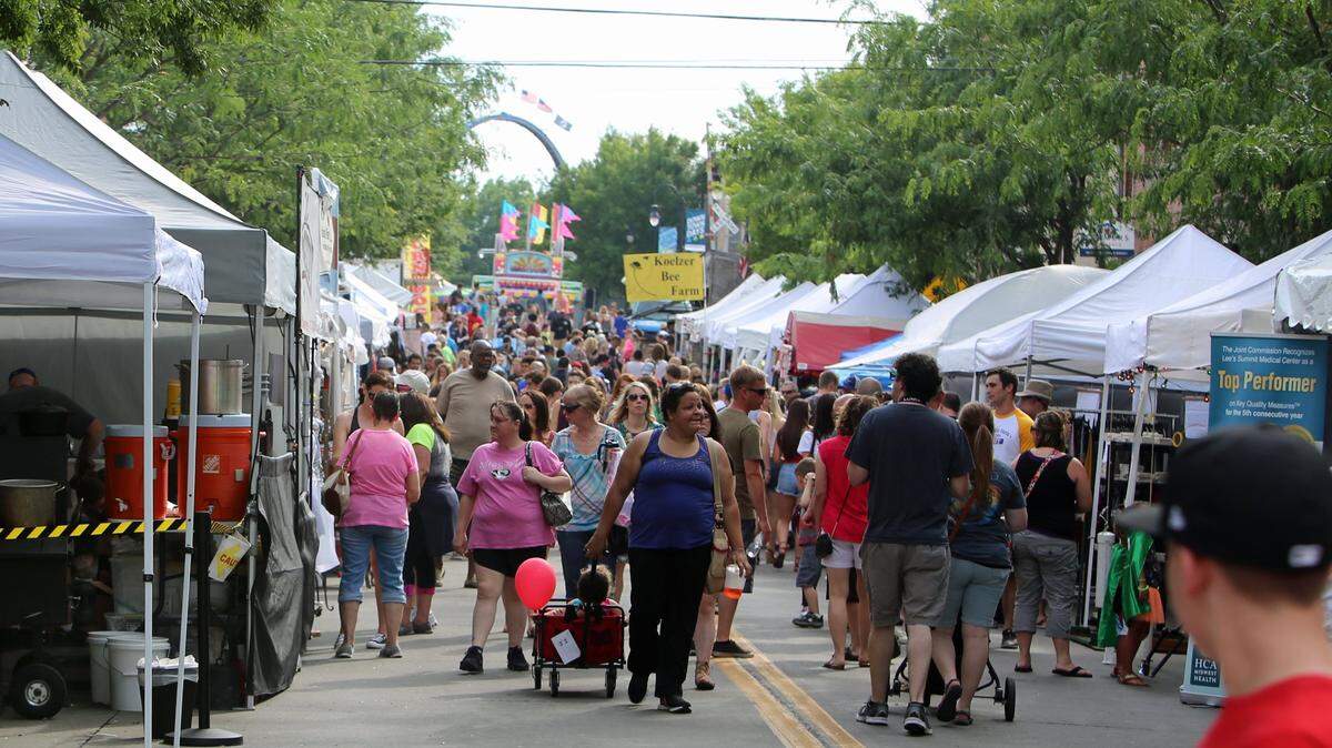 Thousands will flock to downtown Lee’s Summit June 3-5 for Downtown Days.