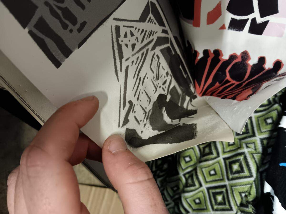 The pages of book were stuck together after water damaged Shelbi Hussong’s belongings at a Kansas City Public Storage facility. The company told tenants a July 4 rain storm flooded the unit.