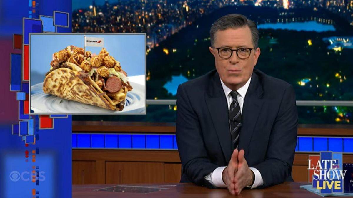 The newest food item at Kauffman Stadium is drawing attention from national television shows.