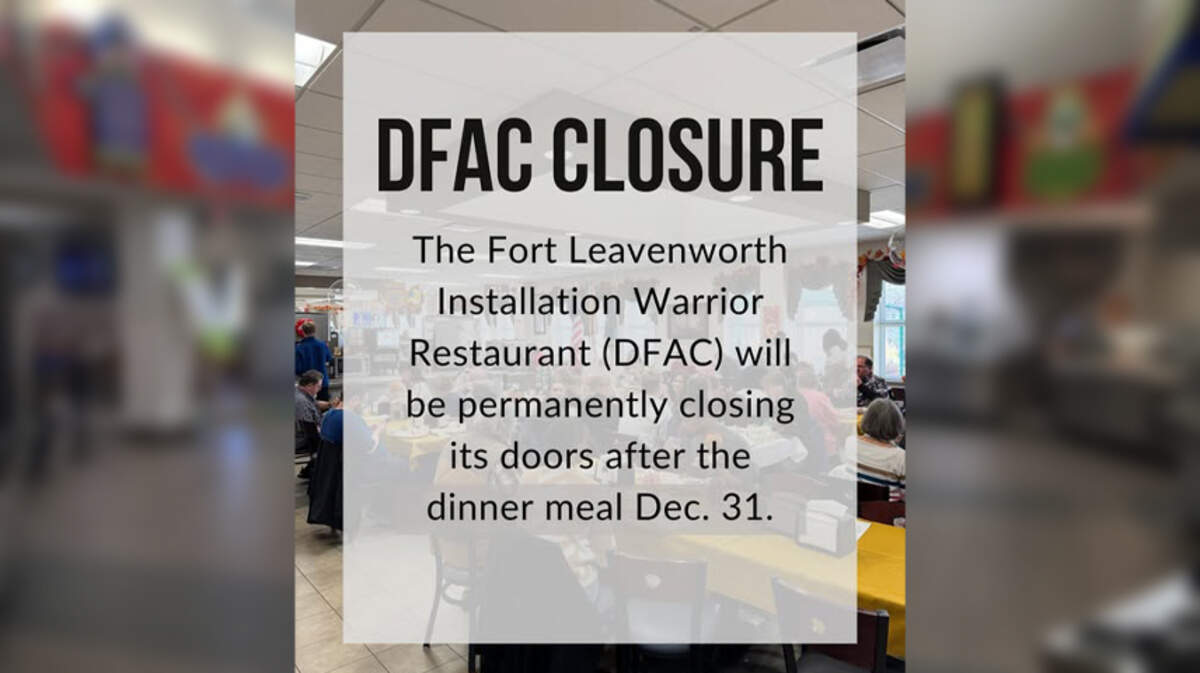 The military installation announced the closure on social media and turned off comments.