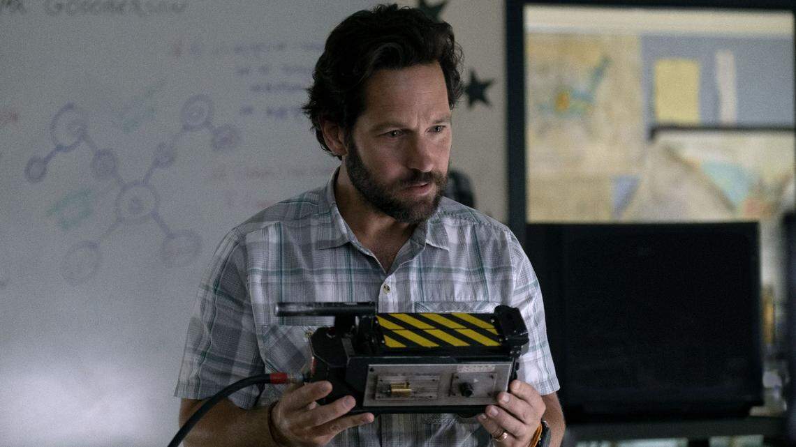 Paul Rudd talks about his busy month: ‘Ghostbusters’ sequel, a TV series, ‘Ant-Man 3’