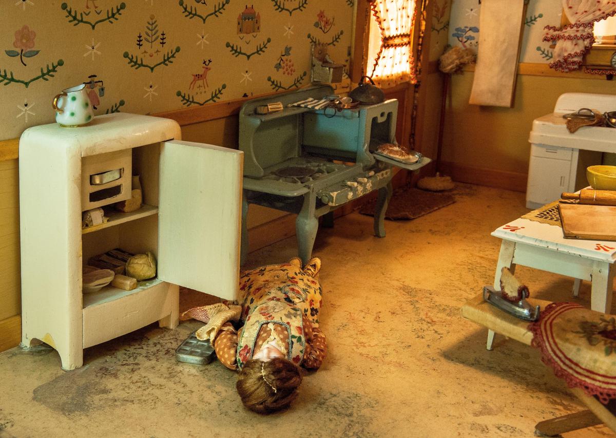 Frances Glessner Lee meticulously recreated murder scenes in miniature, complete with kitchen implements, a stocked refrigerator and a corpse.
