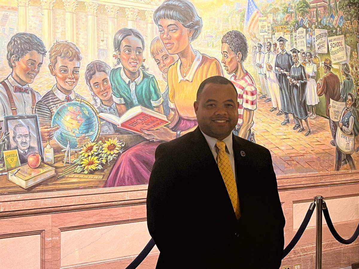 Kansas Rep. Patrick Penn is the only Black Republican in the state Legislature.