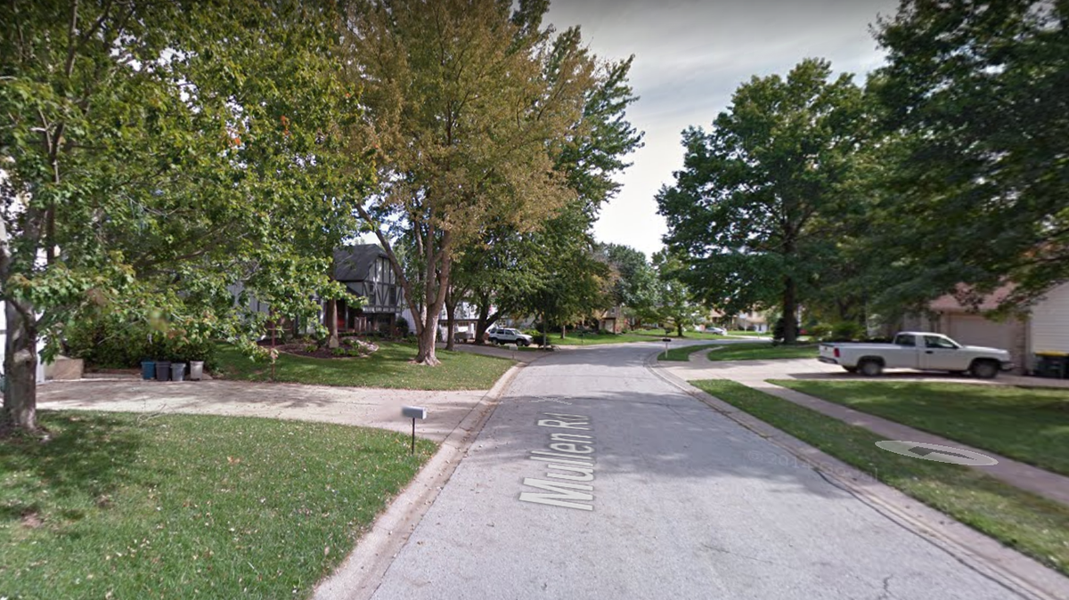 Police are investigating a possible drowning after a woman died Wednesday at a residential pool in the 6400 block of Mullen Road in Shawnee. This Google Maps Street View image shows the area.
