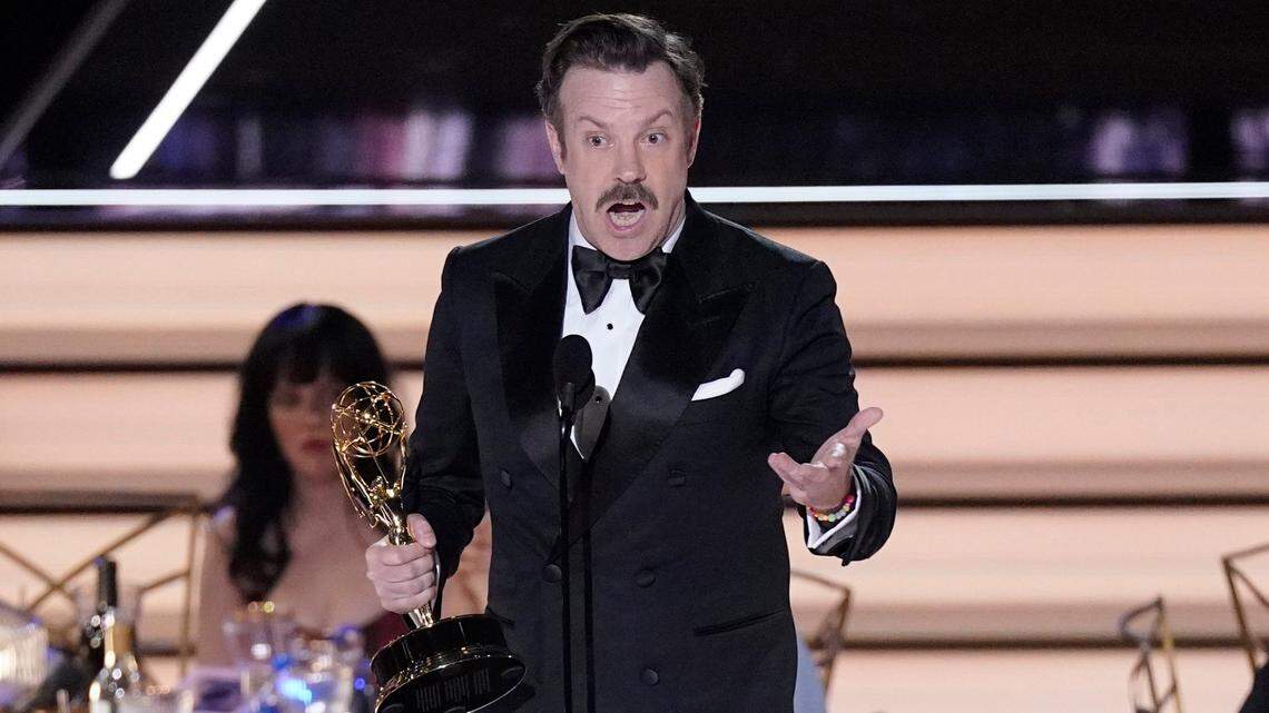 KC’s Jason Sudeikis ‘truly, truly surprised’ to dominate Emmys again with ‘Ted Lasso’