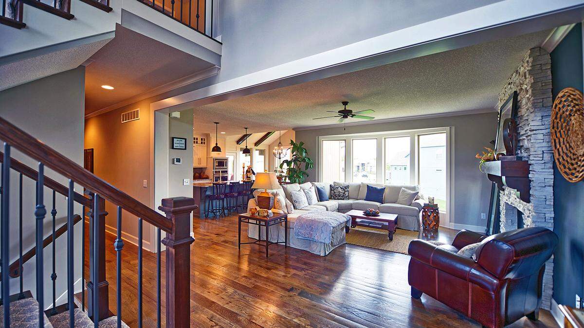 With interest rates at a 3-year low, now is the time to buy! And the Brentwood, by James III Homes, is a STEAL. This beauty (model pictured) sits on a coveted cul-de-sac lot in the Greens of Chapel Creek and is full of upgrades, including a covered tiled deck with stone-front fireplace. Even more exciting, the builder will match Rodrock Development’s $5,000 promotion—for a full $10,000 off!