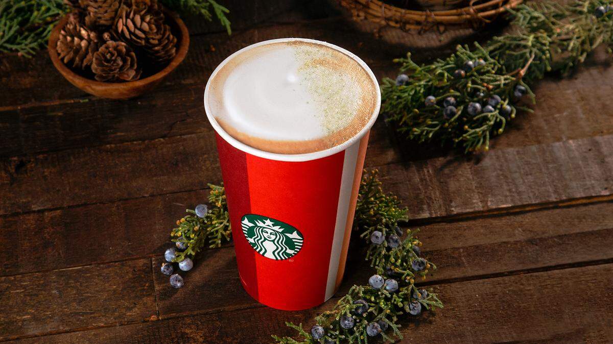 Starbucks is getting mixed reviews for its new holiday drink, a juniper latte made with juniper syrup.