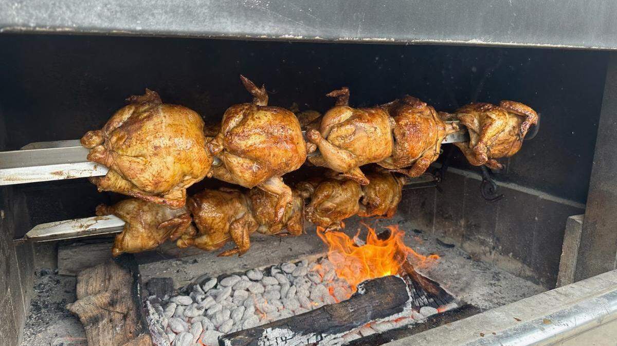 Brasa Nation’s chicken will be marinated at least 24 hours and then grilled for an hour.