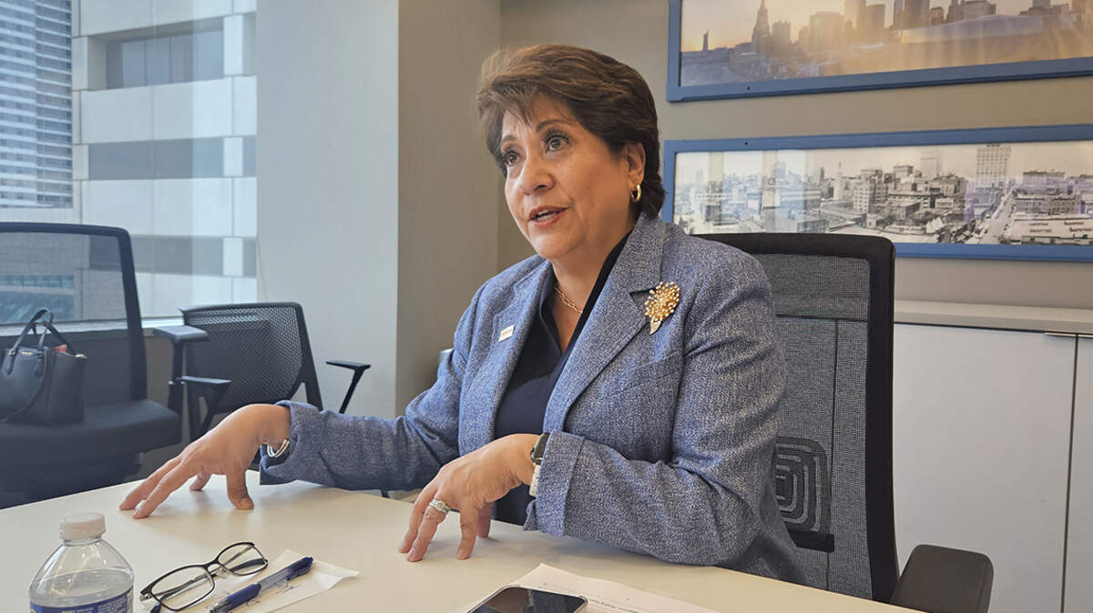 UnidosUS President and CEO Janet Murguía met with The Kansas City Star Editorial Board on July 24, 2025.