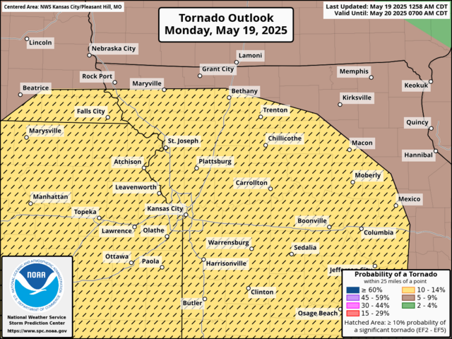 Storm threat in KC: Tornadoes, hail, heavy rains possible | Kansas City ...