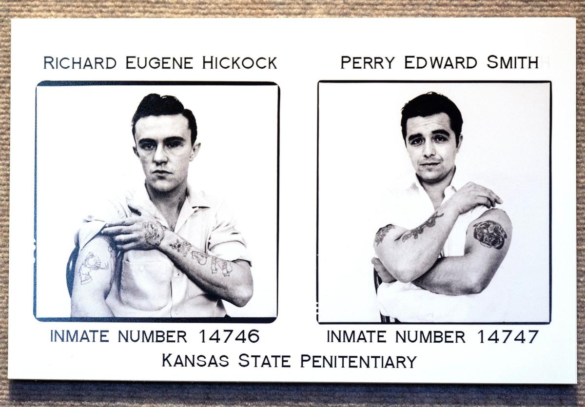 Among the notable inmates executed at the Lansing Correctional Facility were Richard “Dick” Hickock and Perry Smith, who were tried and convicted of the murders of four members of the Clutter family on November 15, 1959, in their home in Holcomb, Kansas. Their crimes were famously chronicled by Truman Capote in his book In Cold Blood. Capote and Lee Harper visited the pair in prison while doing research for the book. A photo of Hickock and Smith, were executed at Lansing in April 1965, hangs in the Lansing Historical Society and Museum.