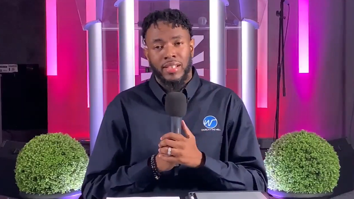 Pastor Carlton Funderburke apologizes after calling his Kansas City, Missouri, congregation “cheap” in a sermon clip shared to TikTok.