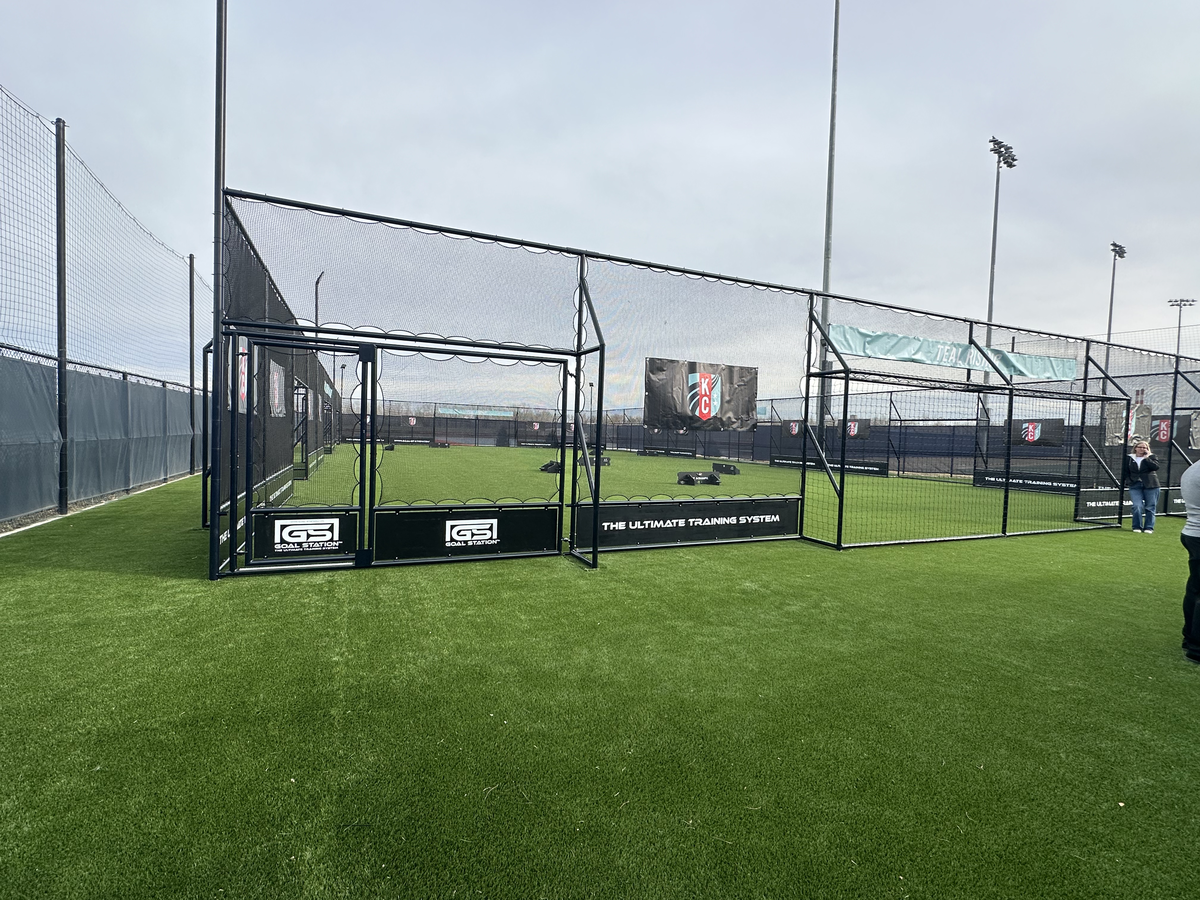 The KC Current’s newest training facility features a Goal Station system, which integrates cognitive development with physical performance.