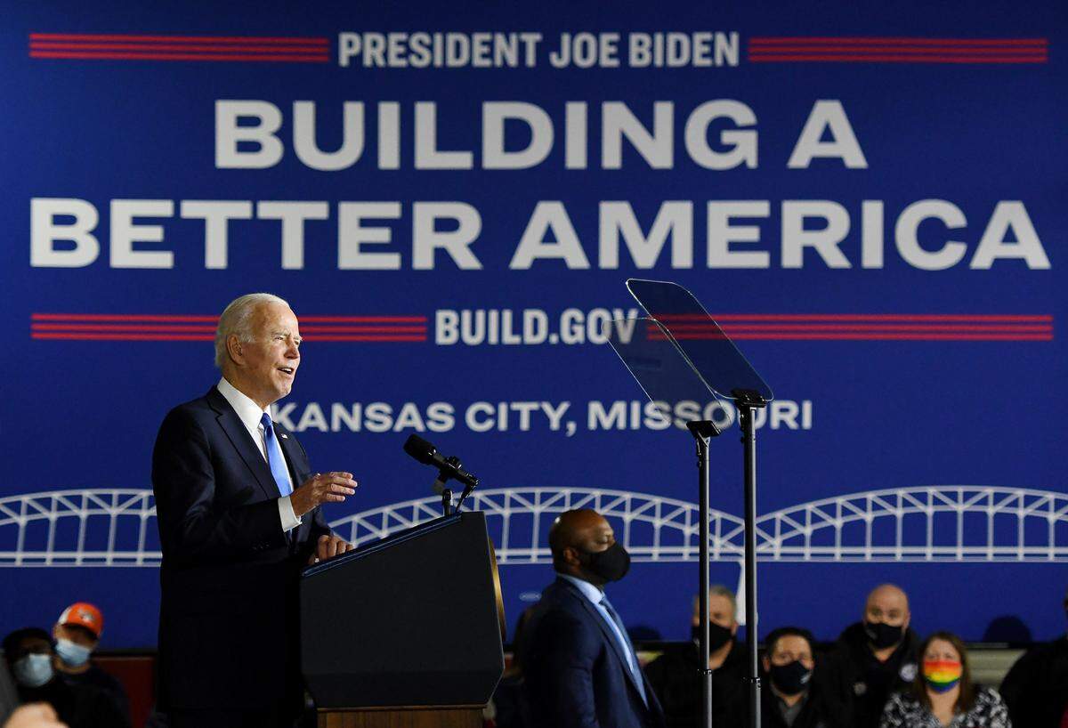 President Joe Biden visits Kansas City on Wed., Dec 8, to tout the new infrastructure law, speaking at the Kansas City Area Transportation Authority’s bus facility. Sen. Josh Hawley has criticized the legislation. “It’s a terrible bill that is full of just outrageous pork barrel spending and the far left agenda including canceling energy jobs,” Hawley said.