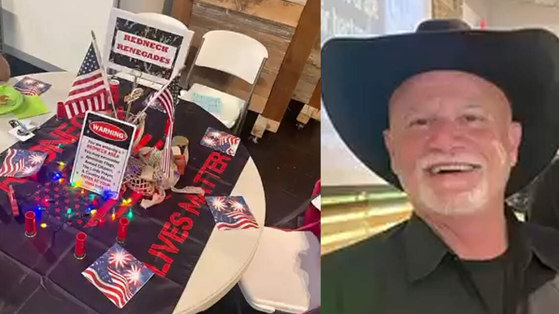 Lee’s Summit school board member apologizes for “Redneck Lives Matter” table display