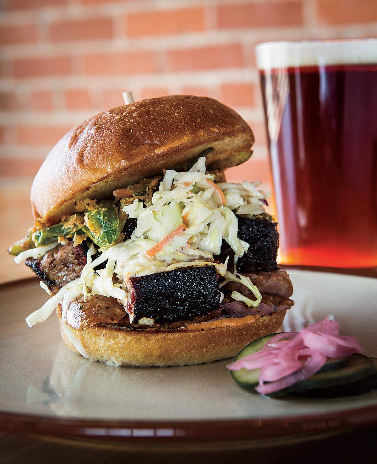 Char Bar's Burnt Heaven sandwich.