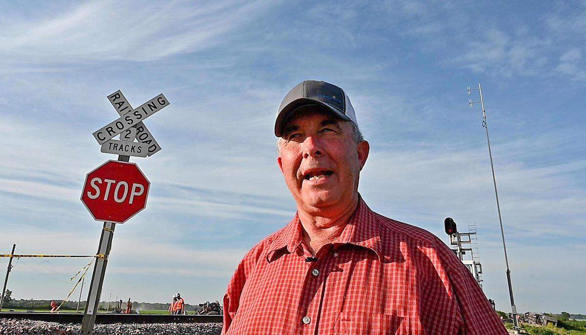Mike Spencer warned on Facebook about the dangers of a railroad crossing near Mendon, Missouri. Sixteen days later, an Amtrak train on its way to Chicago struck a dump truck at that crossing, killing four people.