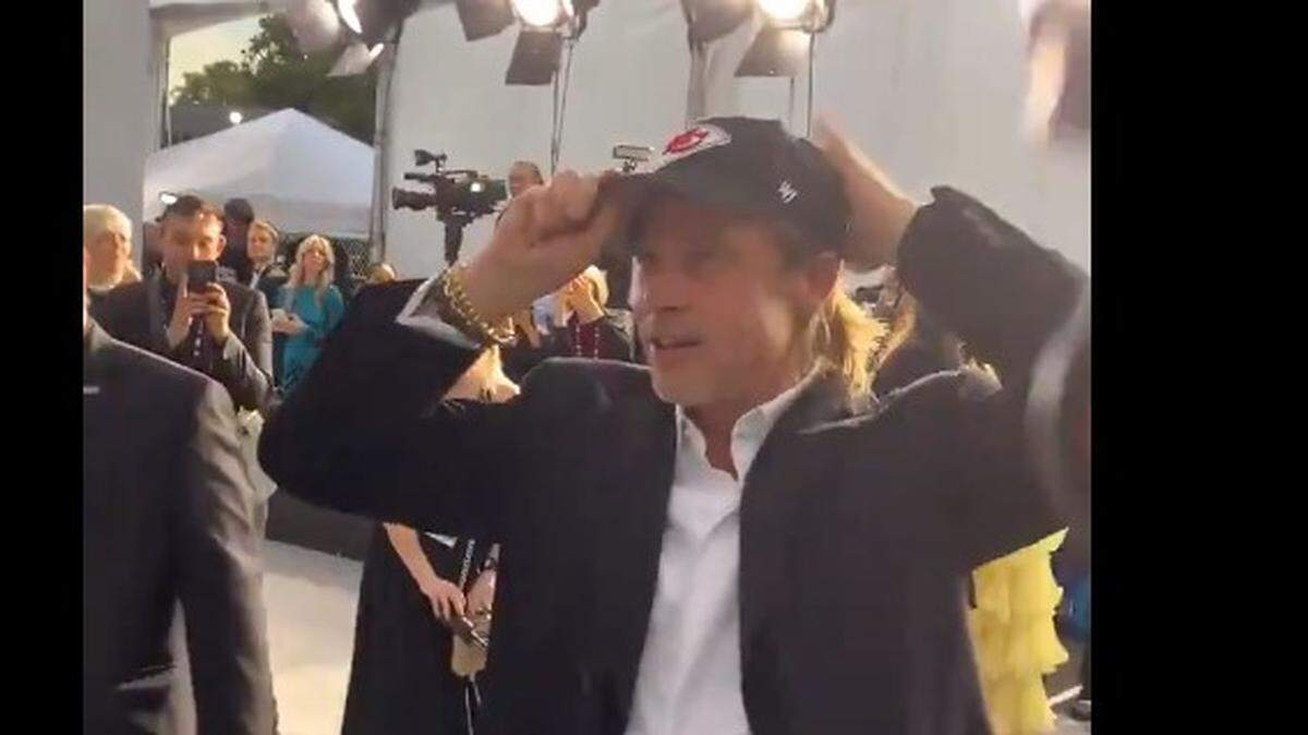 Actor Brad Pitt is a big Chiefs fan.